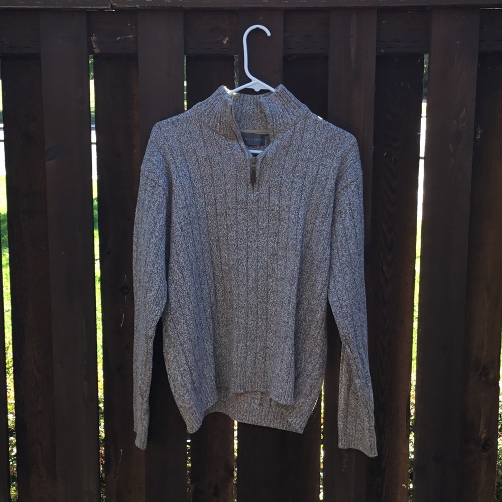 Women’s Oscar De La Renta 1/4 Zip Sweater Pullover